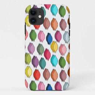 Capa Para iPhone 11 Folhas Coloridas