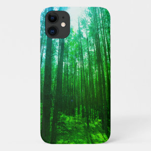 Capa Para iPhone 11 Forest Trees Sky Belarus Nature iPhone 11 Caso