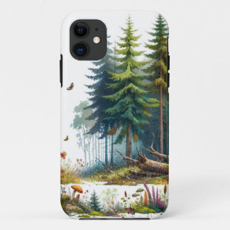 Capa Para iPhone 11 Forest Whispers