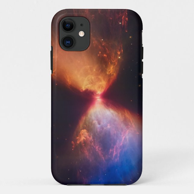 Capa Para iPhone 11 Formação de protoestrela de ampulheta JWST (Verso)