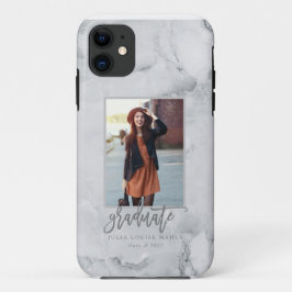 Capa Para iPhone 11 formando de fotos elegante marble