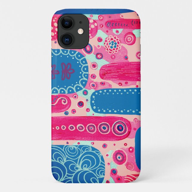 Capa Para iPhone 11 Formulários divinos e Formas Abstrato (Verso)