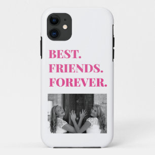 Capa Para iPhone 11 Foto Bestie BFF do Melhor Amigo