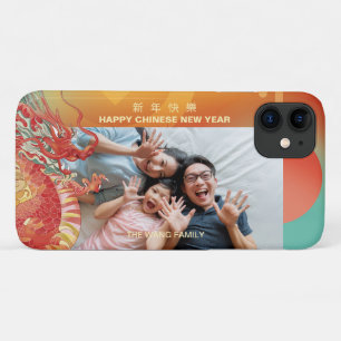 Capa Para iPhone 11 Foto de Ano Novo do Dragão Chinês 2024