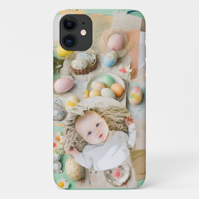 Capa Para iPhone 11 Foto do álbum de Páscoas (Verso)