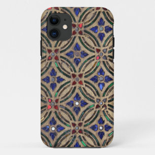 Capa Para iPhone 11 Foto marroquina do padrão do azulejo mosaico
