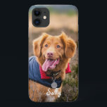 Capa Para iPhone 11 Foto personalizada<br><div class="desc">Agora você pode carregar seu melhor amigo com você aonde quer que você vá com esta capas de iphone personalizada de fotos de animais de estimação. Esta foto com o nome personalizado design é moda, elegante, legal e fofa. Personalize com sua foto favorita de cachorro, foto de gato ou qualquer...</div>