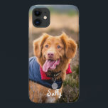 Capa Para iPhone 11 Foto personalizada<br><div class="desc">Agora você pode carregar seu melhor amigo com você aonde quer que você vá com esta capas de iphone personalizada de fotos de animais de estimação. Esta foto com o nome personalizado design é moda, elegante, legal e fofa. Personalize com sua foto favorita de cachorro, foto de gato ou qualquer...</div>
