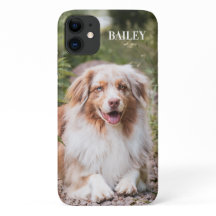 Foto Personalizada de Cachorro e Nome de Estimação