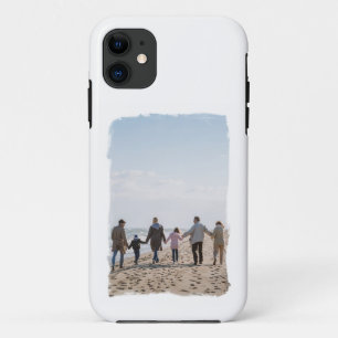 Capa Para iPhone 11 Foto personalizada do quadro de traçado do pincel