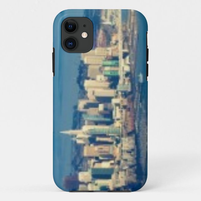 Capa Para iPhone 11 Fotografia aérea do San Francisco Bay (Verso)