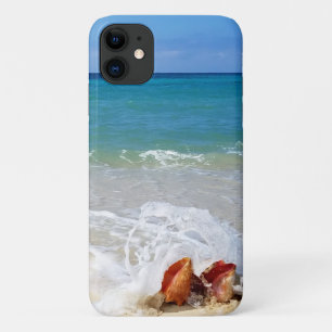 Capa Para iPhone 11 Fotografia de ondas do mar de praia