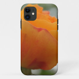 Capa Para iPhone 11 Fotografia linda de rosa amarela.