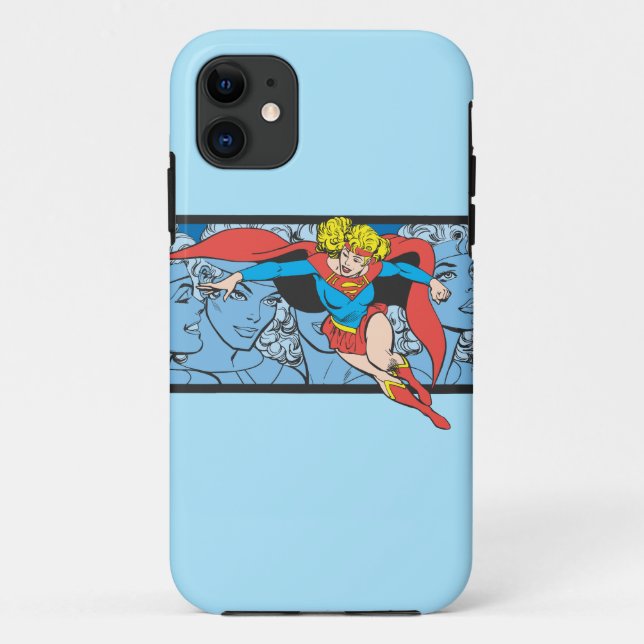 Capa Para iPhone 11 Fotos da Supergirl Head (Verso)
