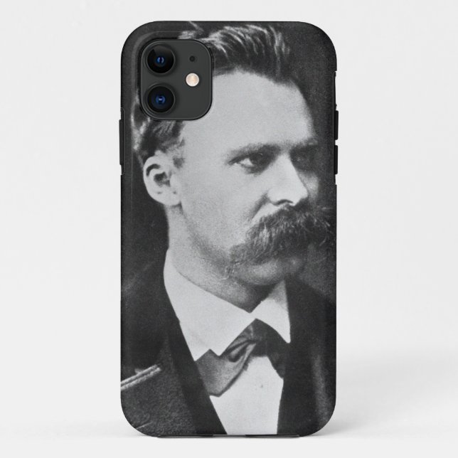 Capa Para iPhone 11 Friedrich Wilhelm Nietzsche (1844-1900) 1873 (b/w (Verso)