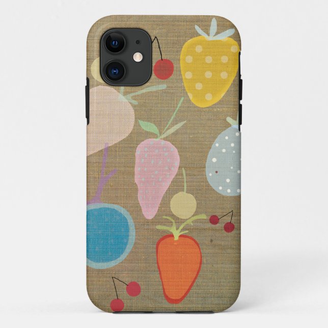 CAPA PARA iPhone 11 FRUTA 4 - (Verso)