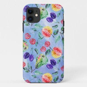 Capa Para iPhone 11 Frutas e bagas.
