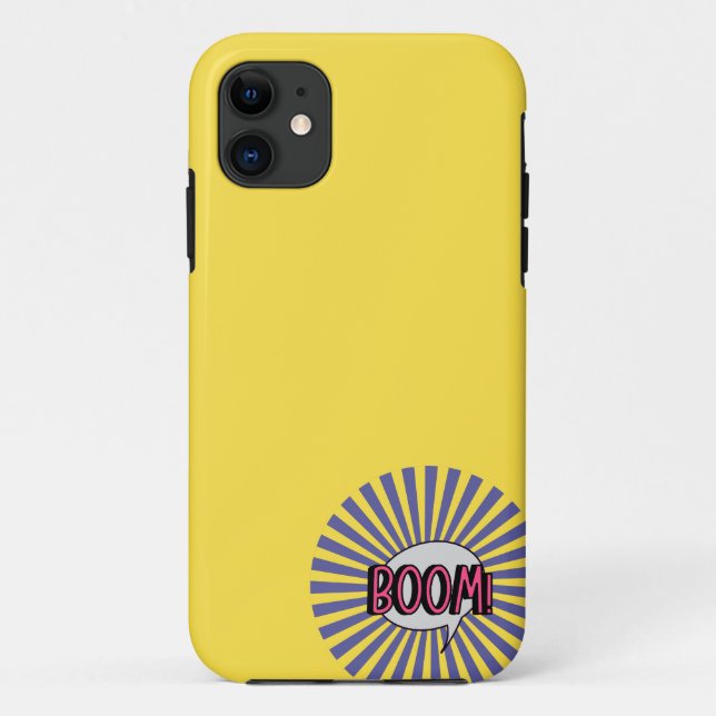 Capa Para iPhone 11 Funda para iPhone Boom! (Verso)
