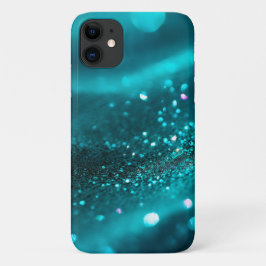 Capa Para iPhone 11 Fundo da Turquesa Chic