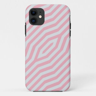 Capa Para iPhone 11 Fundo de faixas diagonais simétricas 13