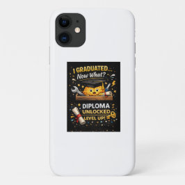 Capa Para iPhone 11 Funny Graduation Shirt – I Graduated Now What