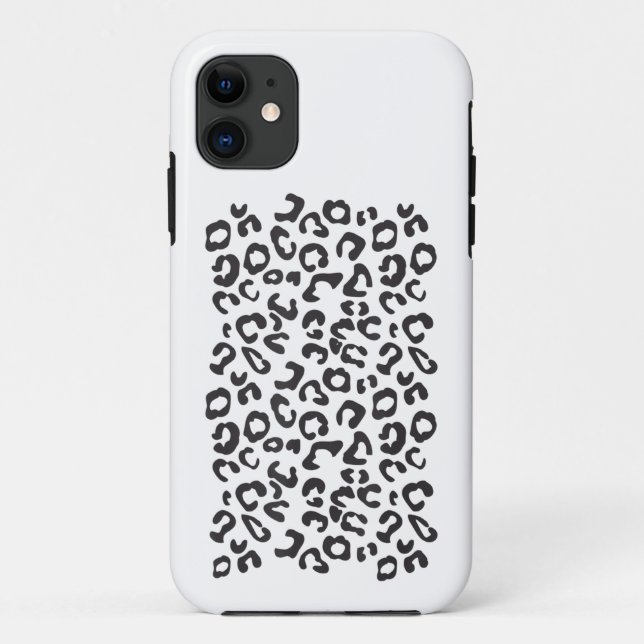 Capa Para iPhone 11 Funny Lepard Animal (Verso)