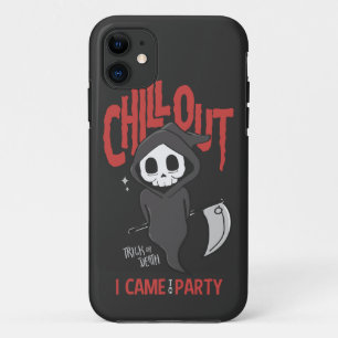 Capa Para iPhone 11 Funny Sarcastic Grim Reaper Halloween