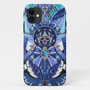 Capa Para iPhone 11 Furina Mecha Genshin Impacto
