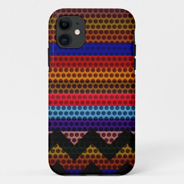 Capa Para iPhone 11 Furo de aço inoxidável laminado 2 (Verso)