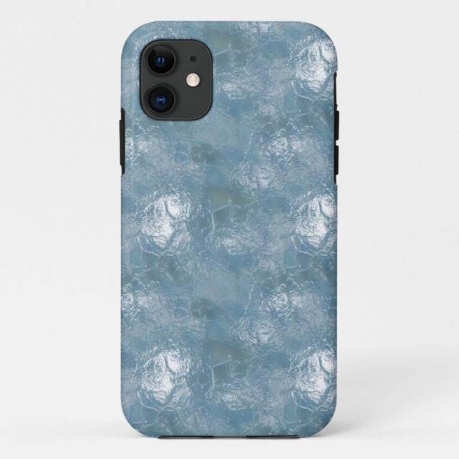 Capa Para iPhone 11 Fusão de gelo azul 2 (Verso)