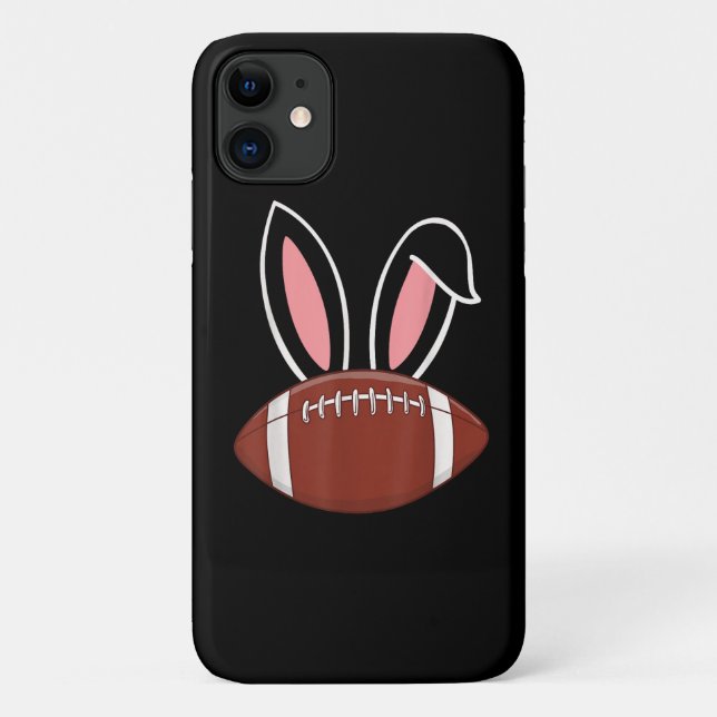 Capa Para iPhone 11 Futebol Americano Bunny Ears (Verso)