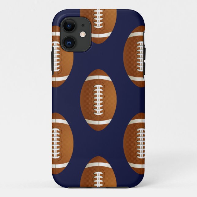 Capa Para iPhone 11 Futebol Balls Esporte (Verso)