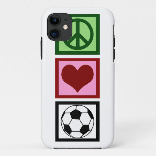 Capa Para iPhone 11 Futebol do amor da paz