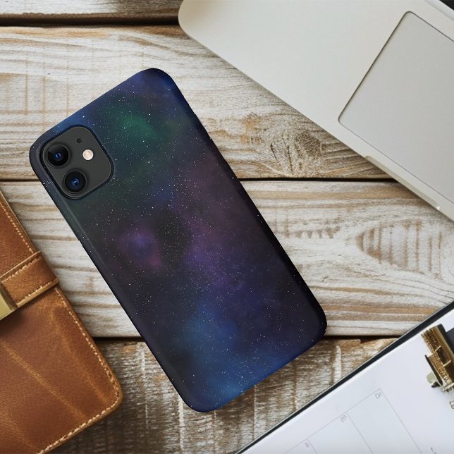 Capa Para iPhone 11 Galáxia da Nebulosa Véu Celestial Campo Estelar Có (Criador carregado)
