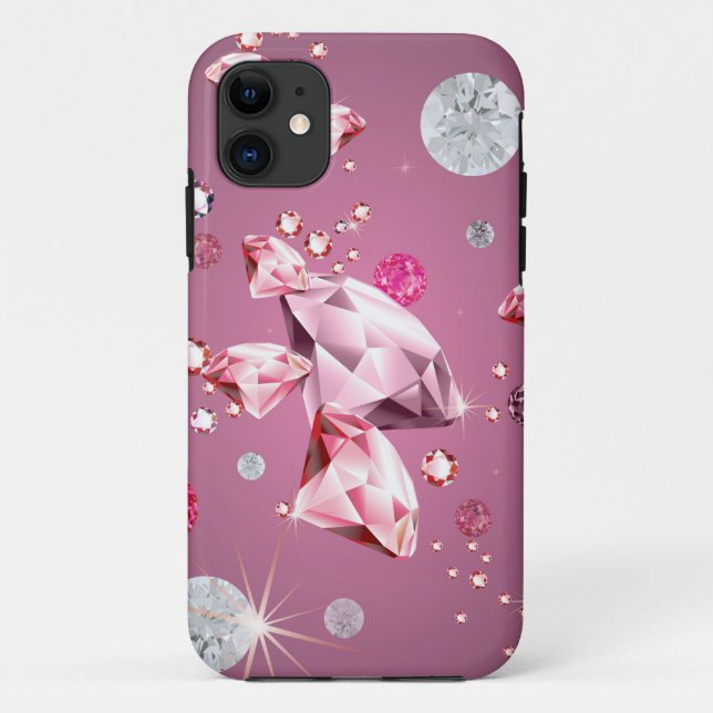 Capa Para iPhone 11 Galáxia Diamante 9 (Verso)
