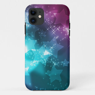 Capa Para iPhone 11 galáxia e estrelas