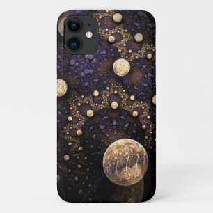 Capa Para iPhone 11 Galaxy Fractal