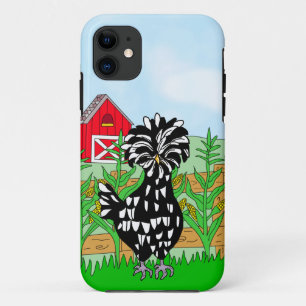 Capa Para iPhone 11 Galinha e Fazenda poloneses
