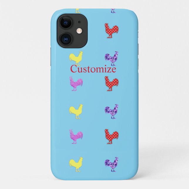 Capa Para iPhone 11 Galinha Hens Thunder_Cove (Verso)