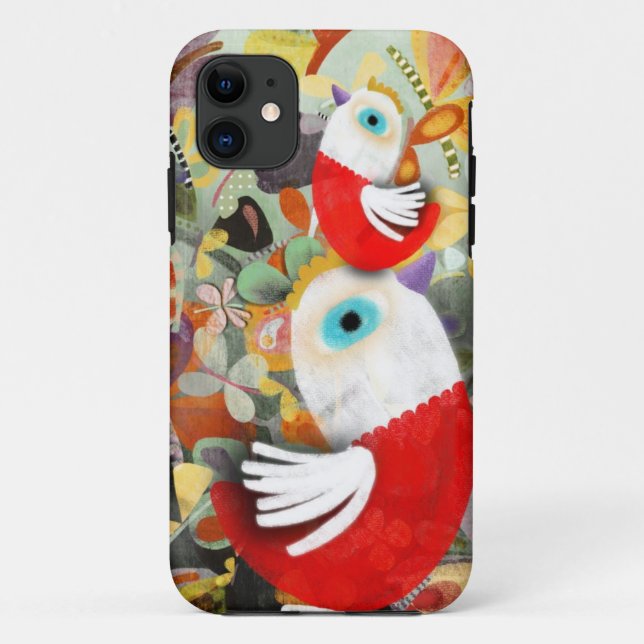 Capa Para iPhone 11 Galinha Vermelha Chooks domesticado (Verso)