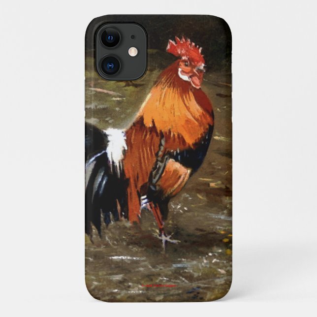 Capa Para iPhone 11 Gallo (Verso)