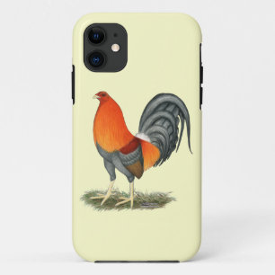 Capa Para iPhone 11 Galo do vermelho azul do Gamecock