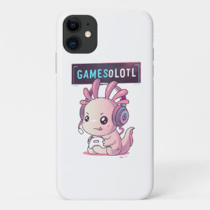 Capa Para iPhone 11 Gamesolotl - Gamer Axolotl