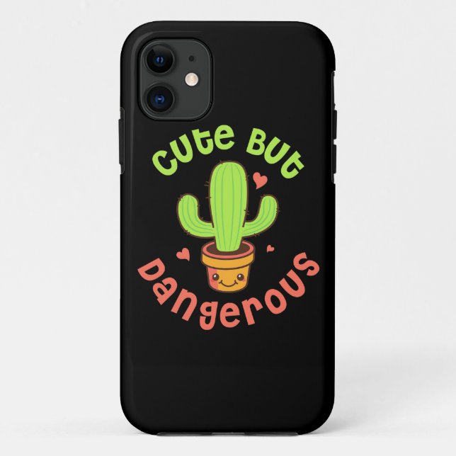 Capa Para iPhone 11 Gardener Cute, Mas Perigoso (Verso)