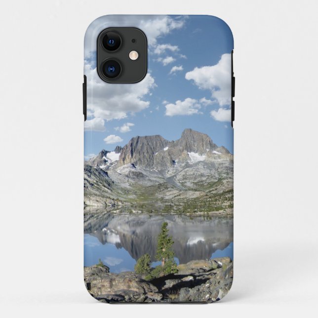 Capa Para iPhone 11 Garnet Lake e Banner Peak - John Muir Trail (Verso)