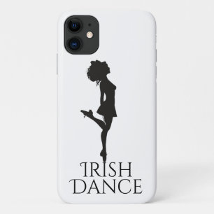 Capa Para iPhone 11 Garota Duro de dança Calçado de dança branca e neg