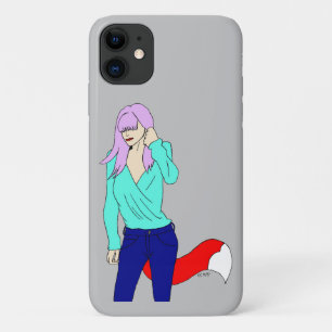 Capa Para iPhone 11 garota foxy