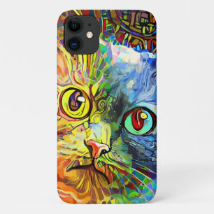 Capa Para iPhone 11 Gatinho Colorido de Gatinho Colorido legal Gatinho