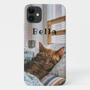 Capa Para iPhone 11 Gato de Estimação Personalizado