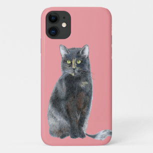 Capa Para iPhone 11 Gato de Tortoise Shell Kitty